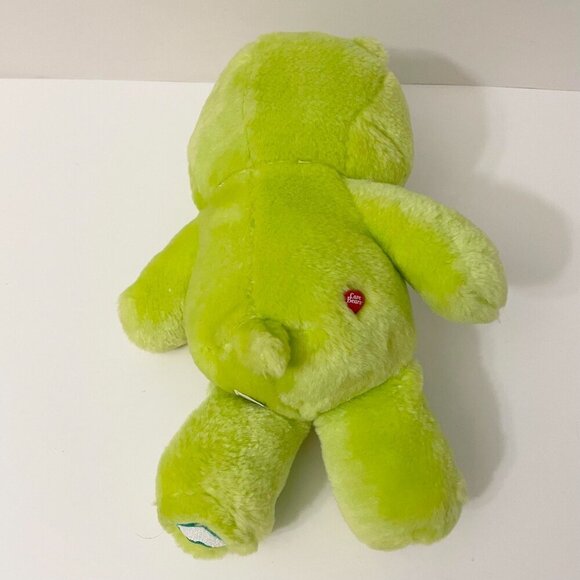 2004 Care Bears Do Your Best Green Kite Plush Toy 12 Inch Stuffed Toy - Picture 7 of 16